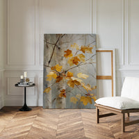 Autumn Light Catches Golden Wings