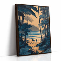 Surfers Chase Golden Hour Tides