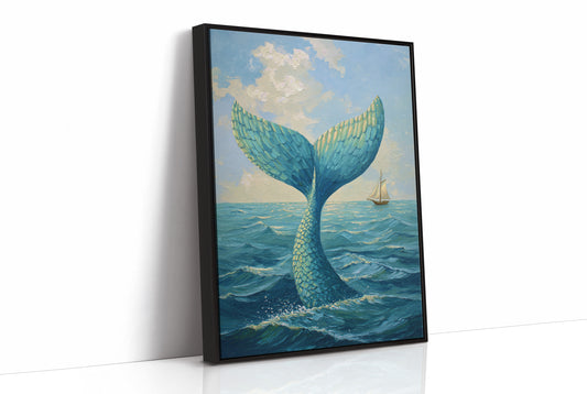 Cerulean Depths Whisper To Distant Sails