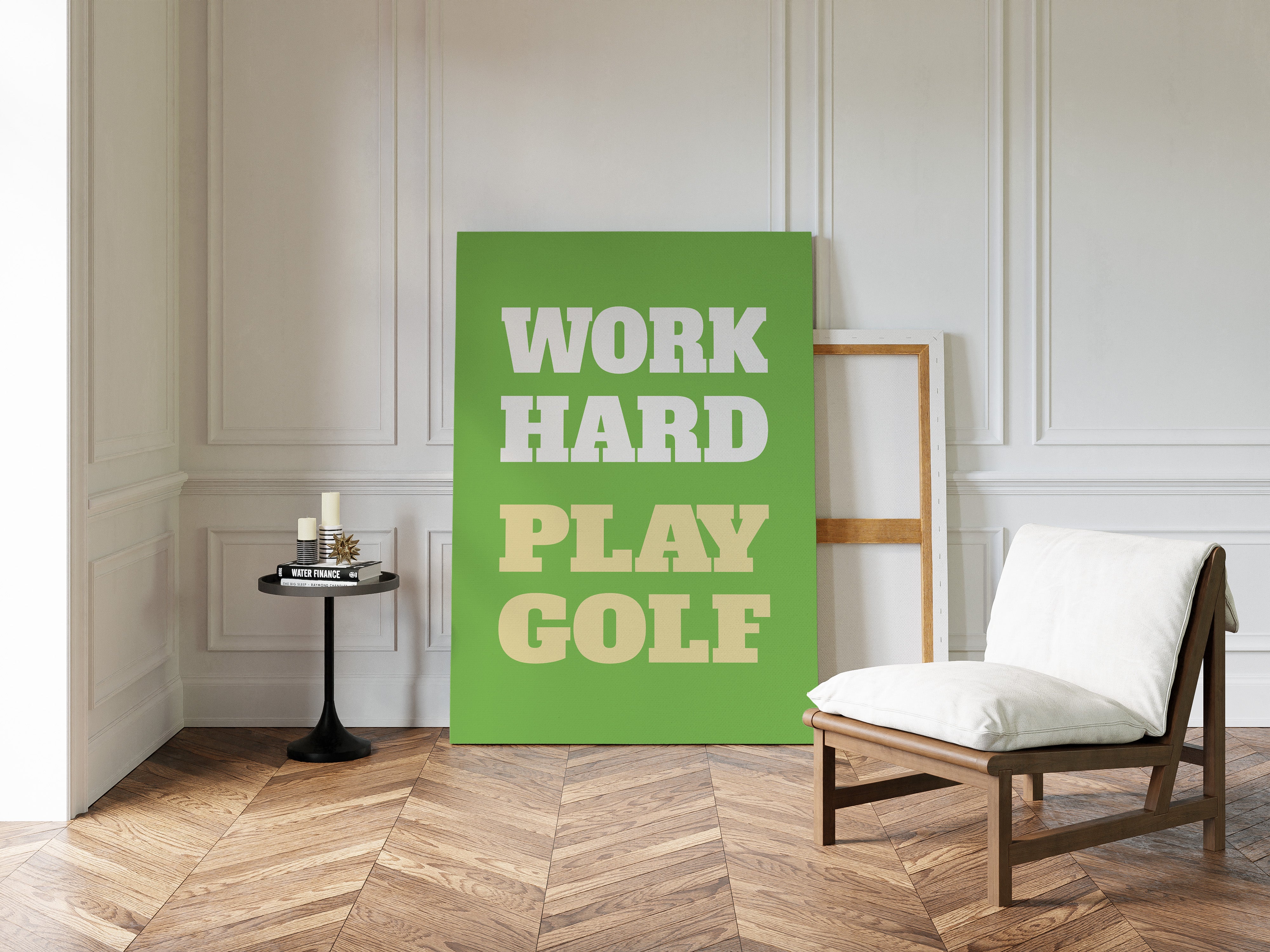 Life Balances On Green Fairways