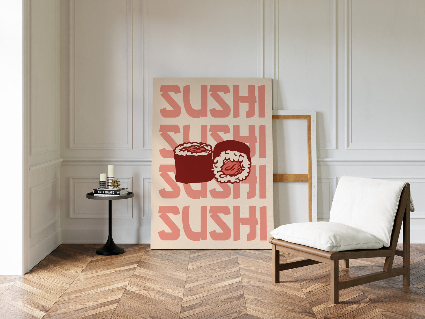 Fresh Rolls Dance In Coral Light