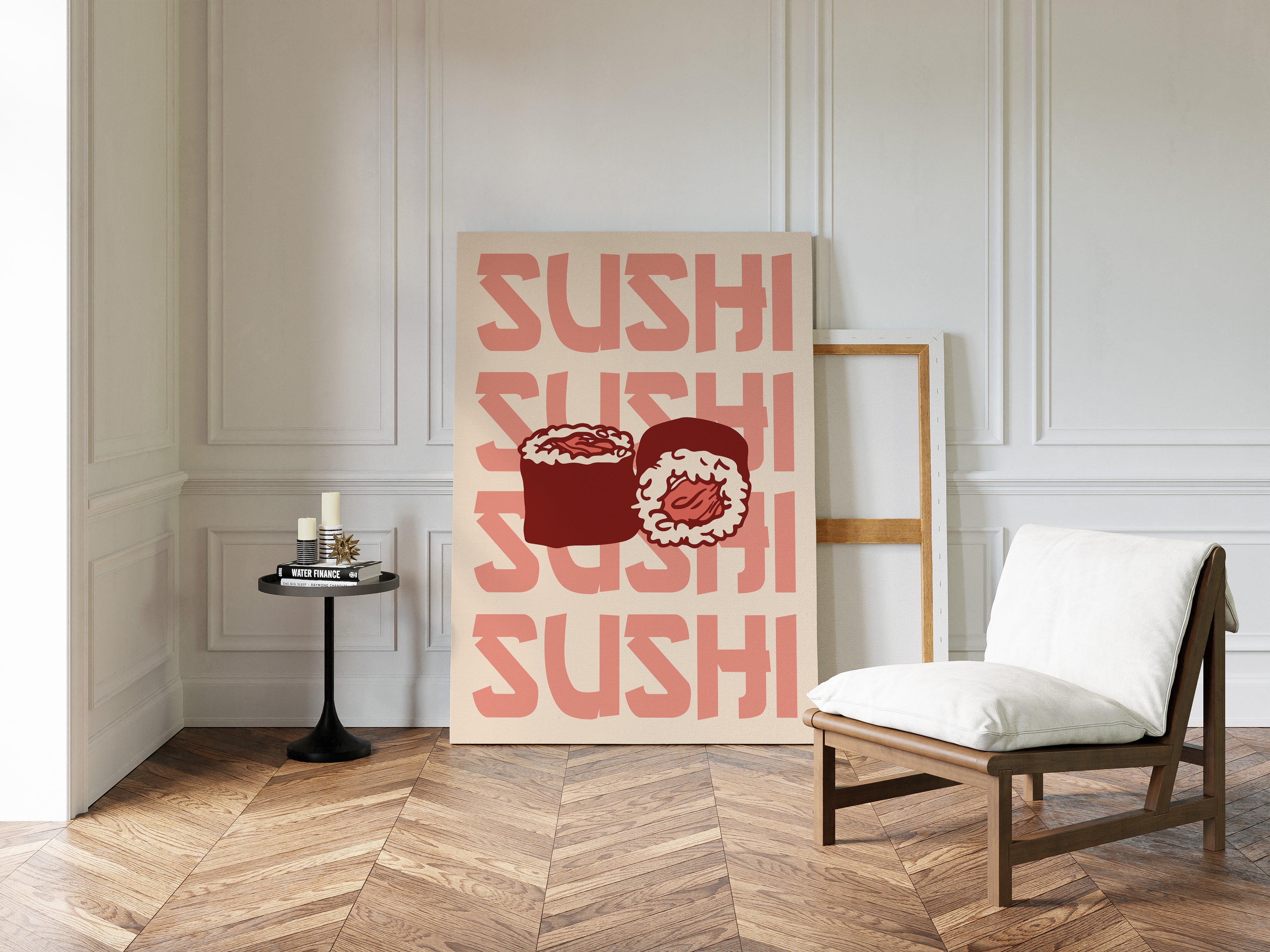 Fresh Rolls Dance In Coral Light