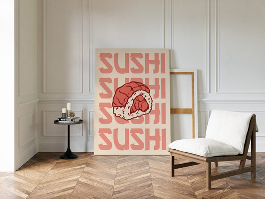 Salmon Dreams Float Through Coral Skies