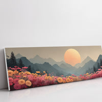 Sunrise Through the Blooming Valley