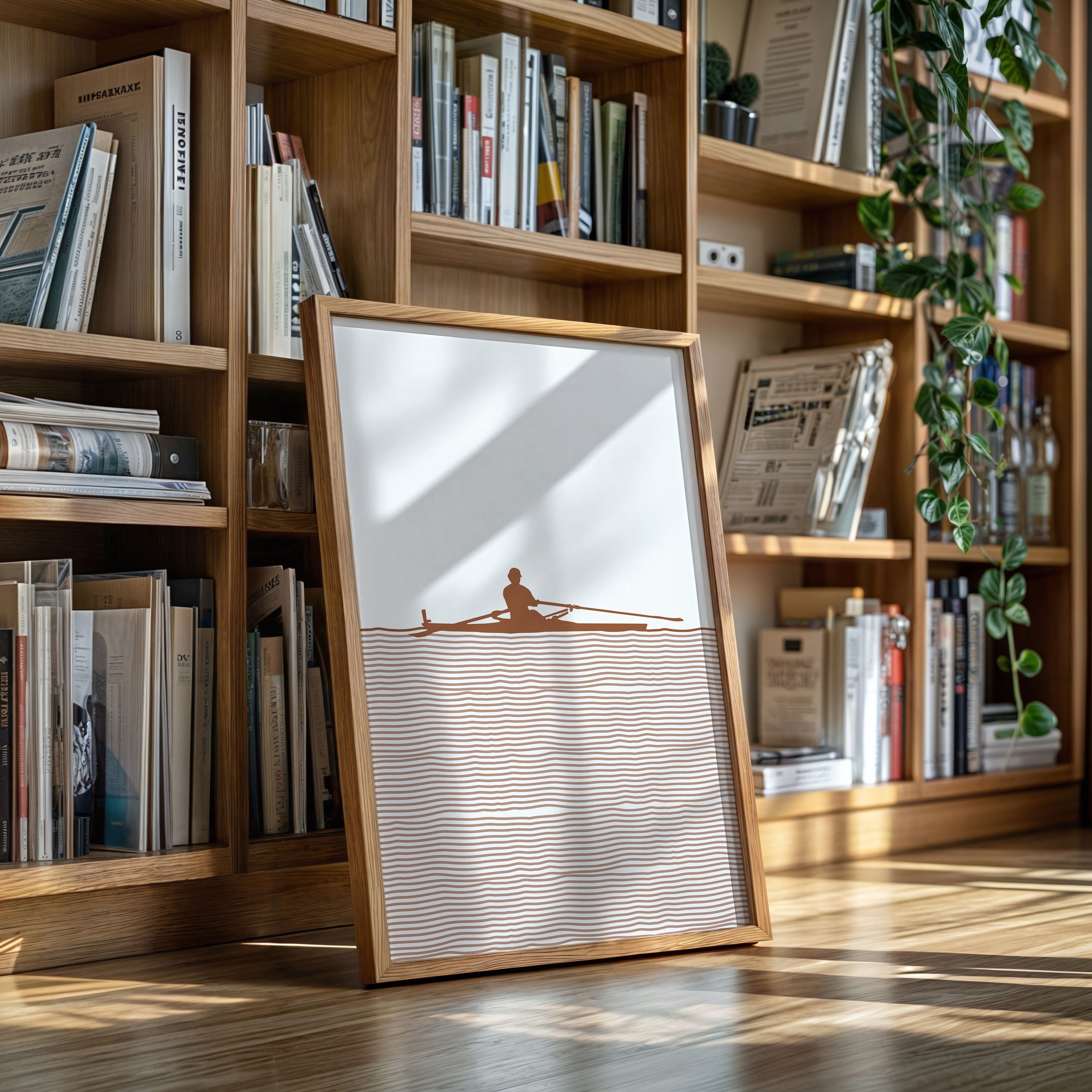 Early Morning Rows Through Serenity