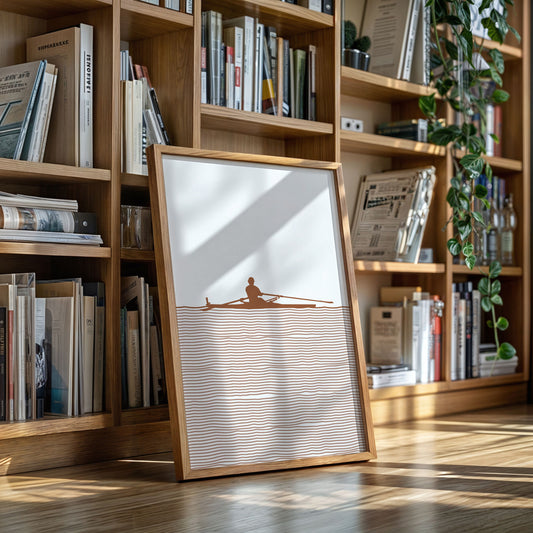 Early Morning Rows Through Serenity