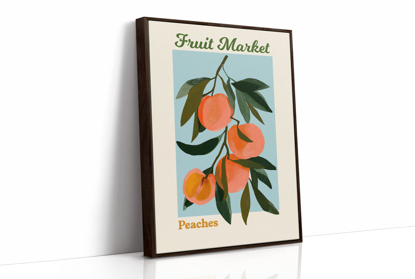 Fruit Market Peaches