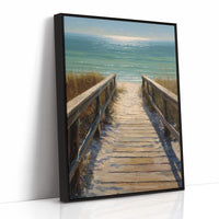 Shoreline Passage Beckons Horizon