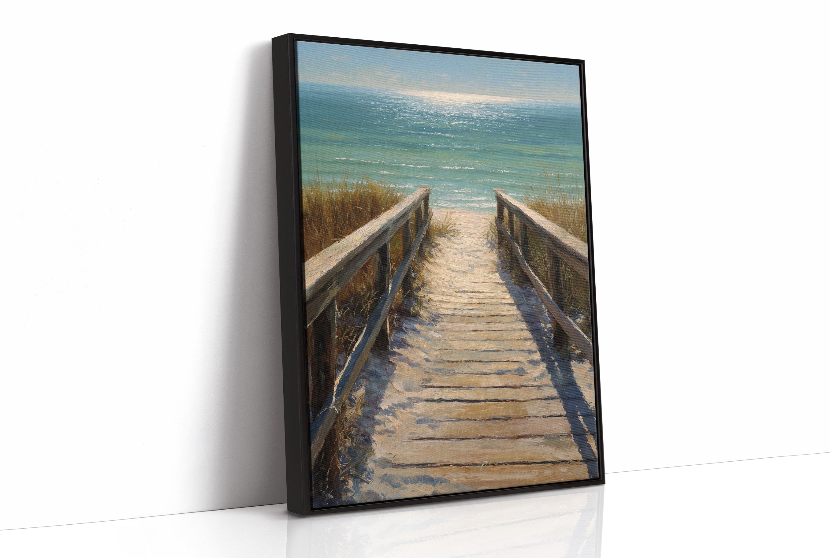 Shoreline Passage Beckons Horizon