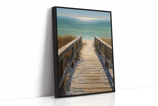 Shoreline Passage Beckons Horizon