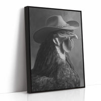 Rancher's Rooster: Portrait of Dignity