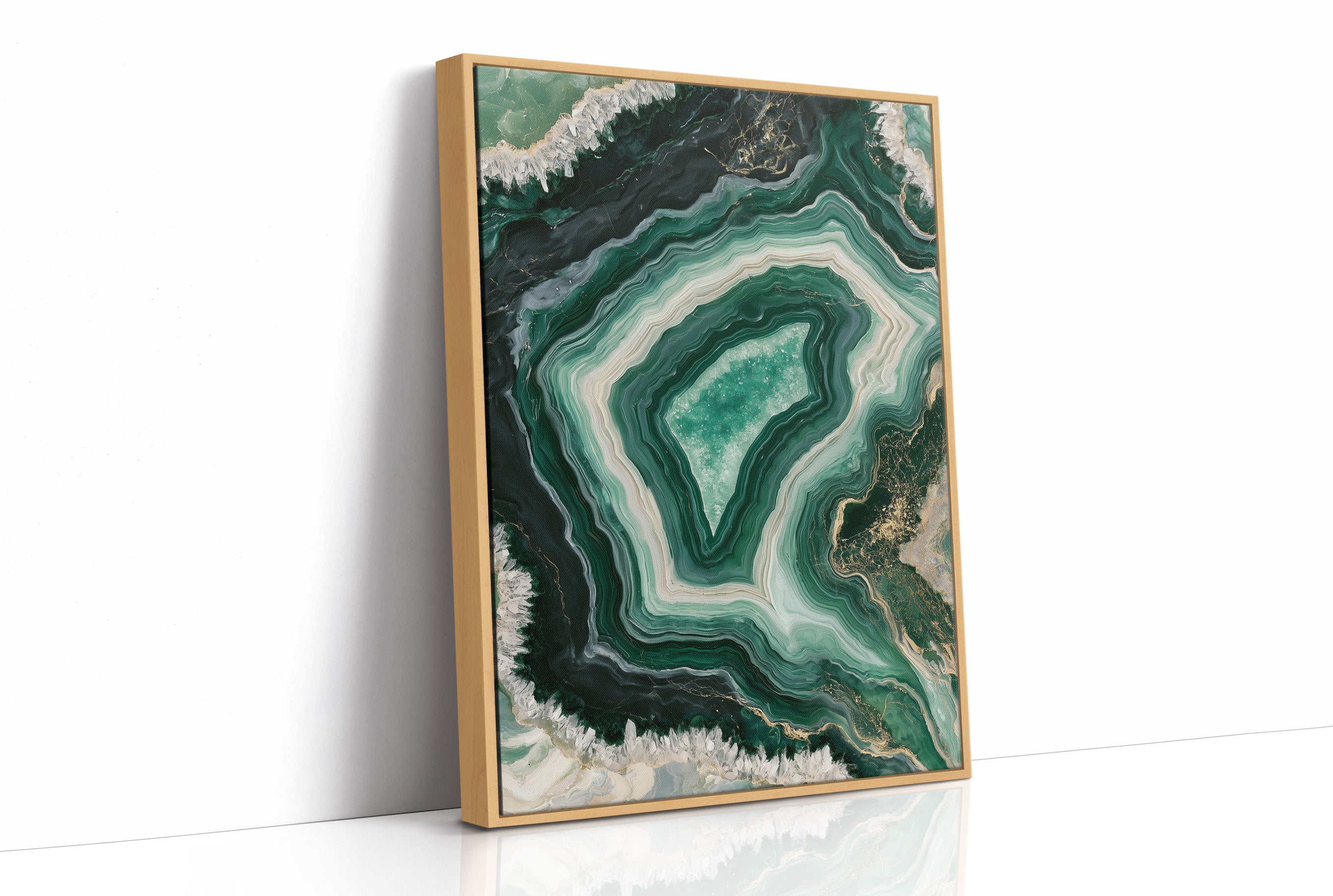 Emerald Geode Depths