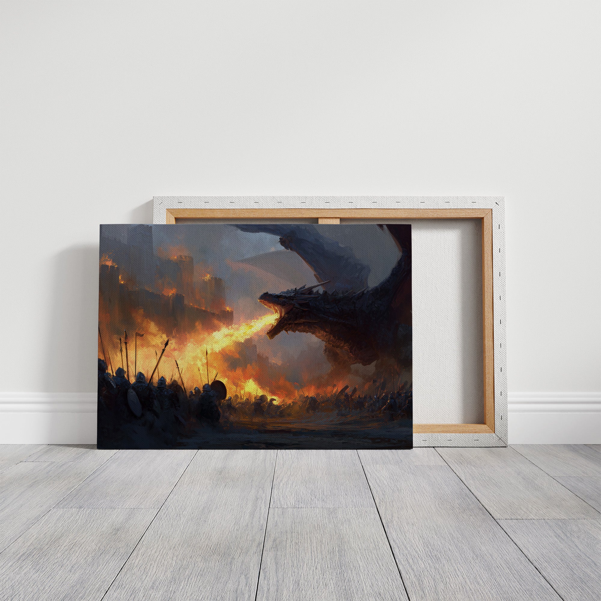 Ancient Flame Against Battle Lines