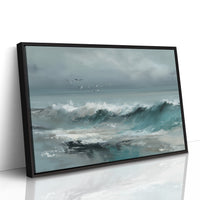 Teal Waves Call Ancient Mariners