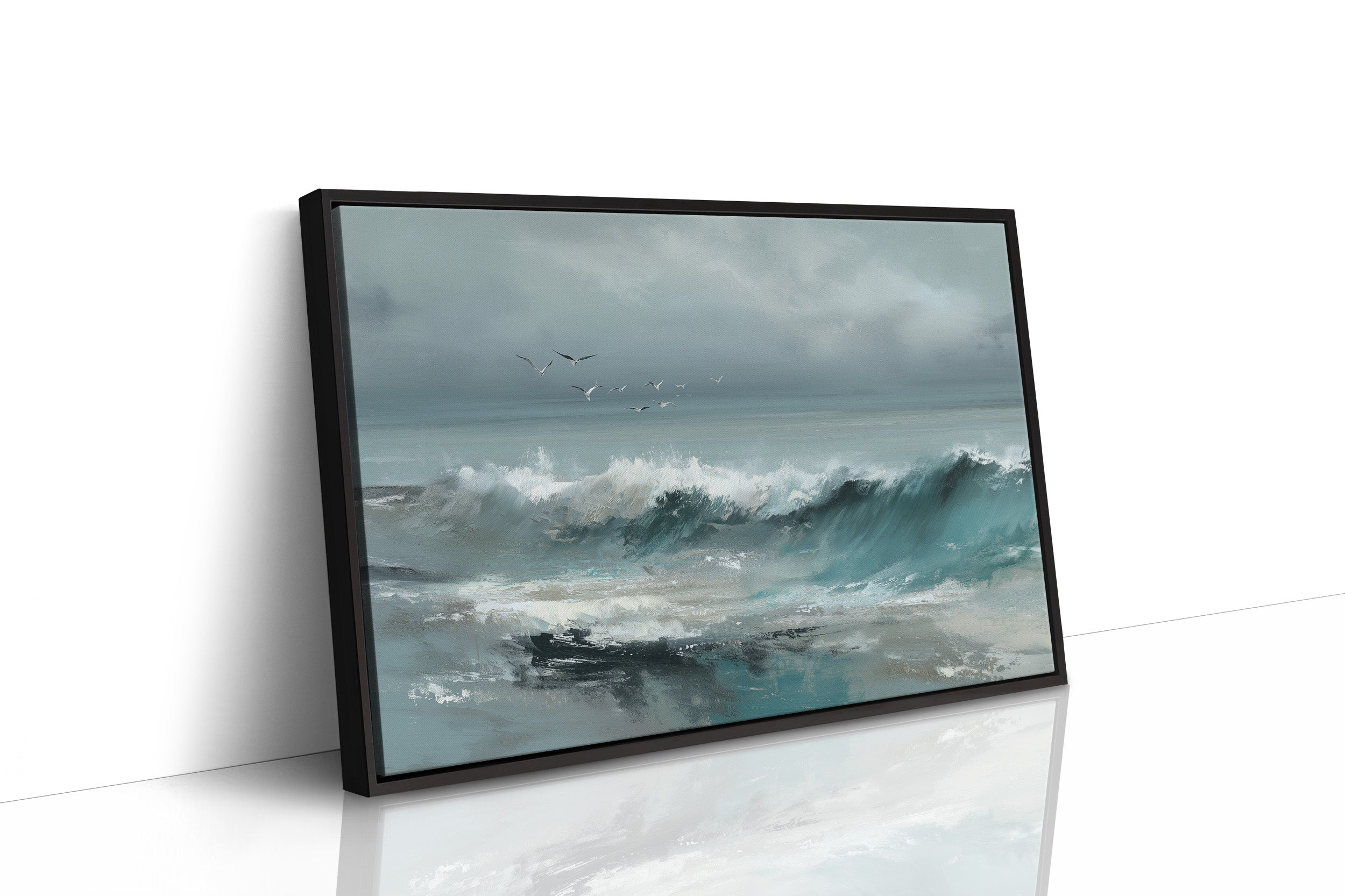 Teal Waves Call Ancient Mariners