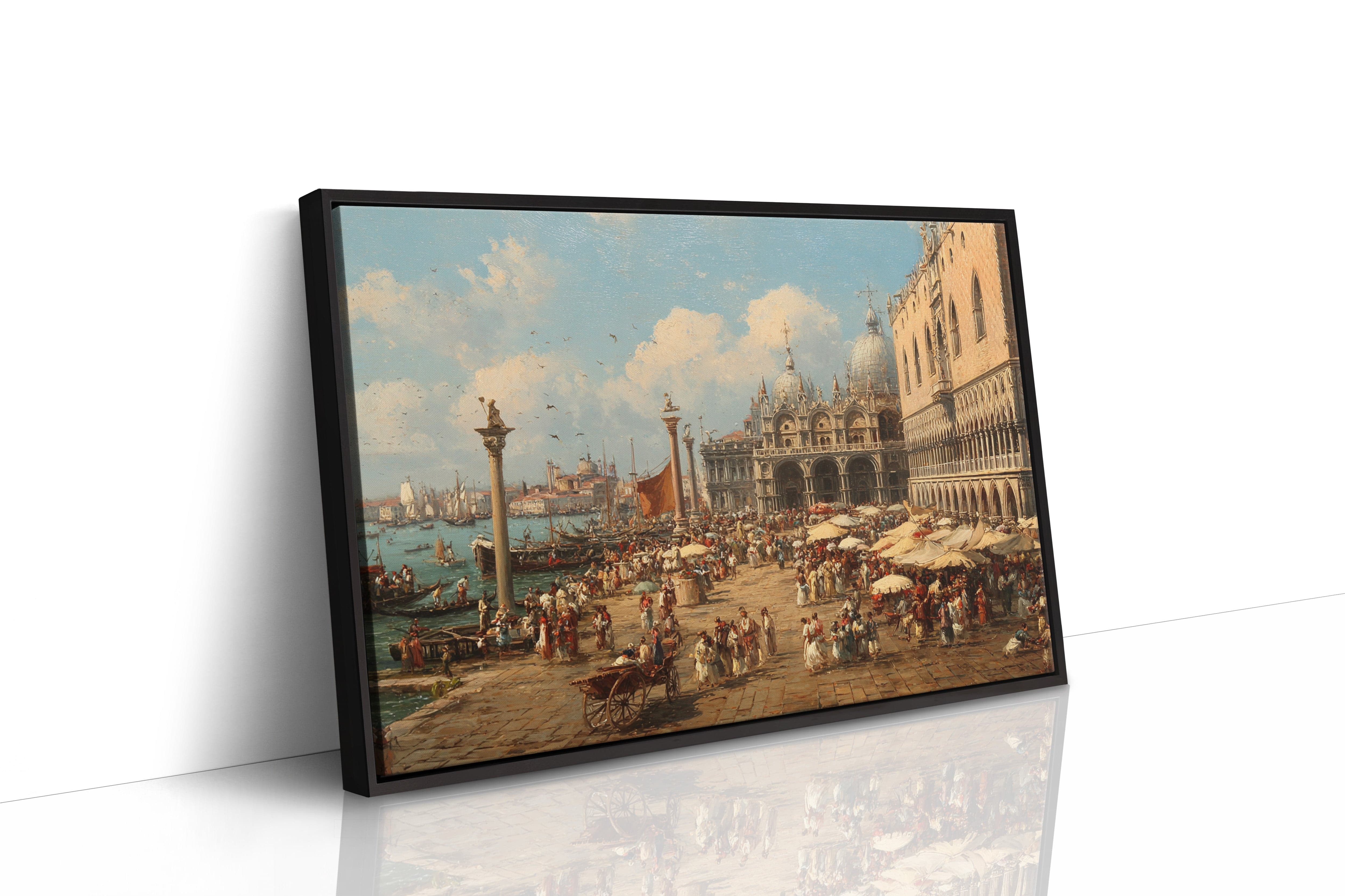 Venetian Market Dances With Time