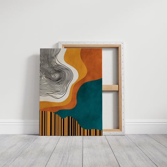 Contours of Colorful Journeys