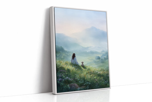 Meadow Mornings With Loyal Friend