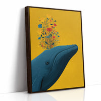 Whale Blooming Wildflowers