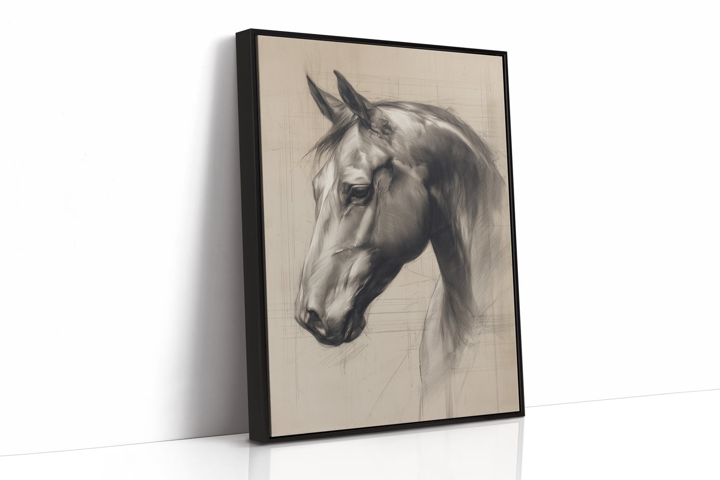 Noble Silence: Equine Elegance