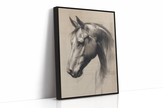 Noble Silence: Equine Elegance
