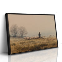 Autumn Mists Guide The Flock Home