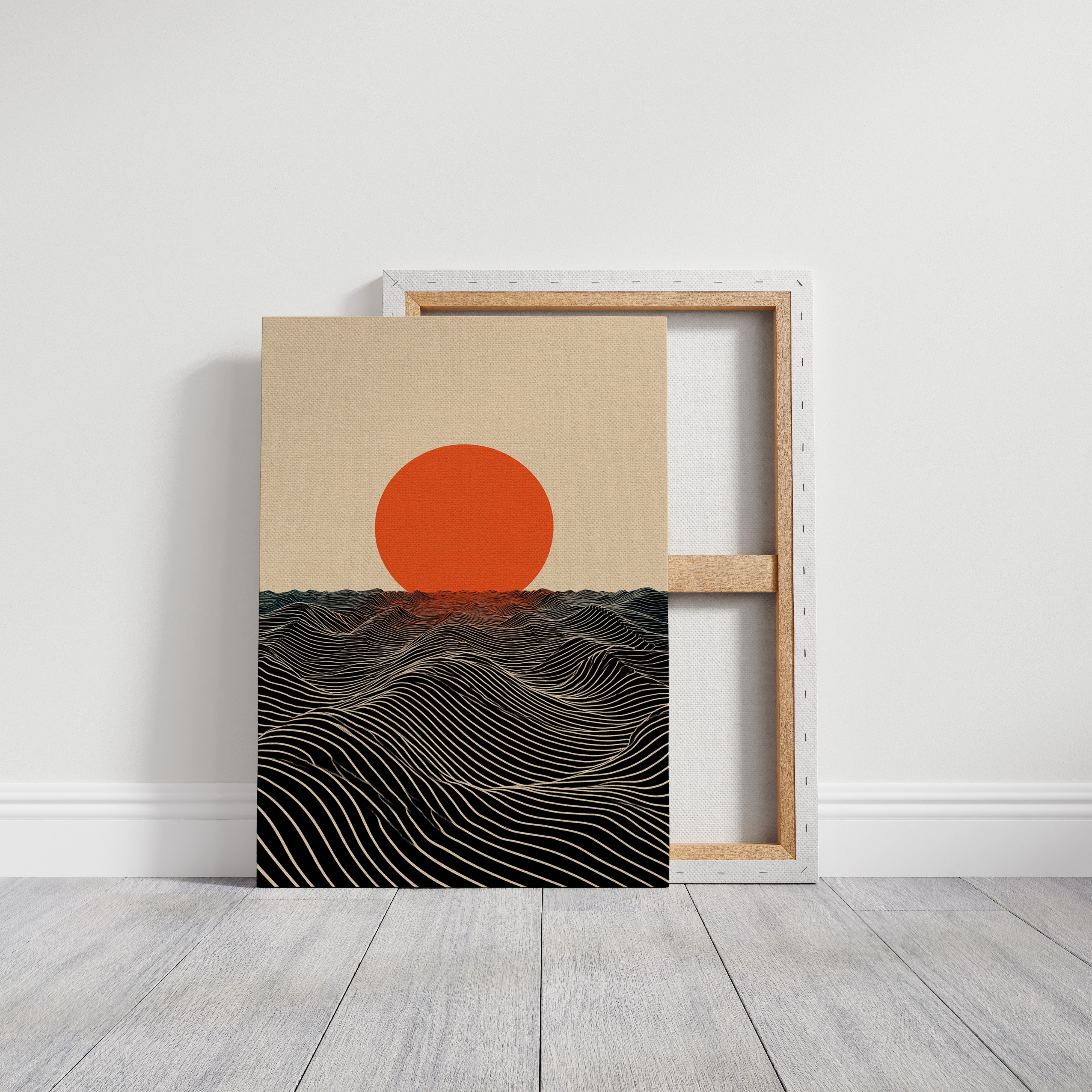 When Sun Meets the Sea's Embrace
