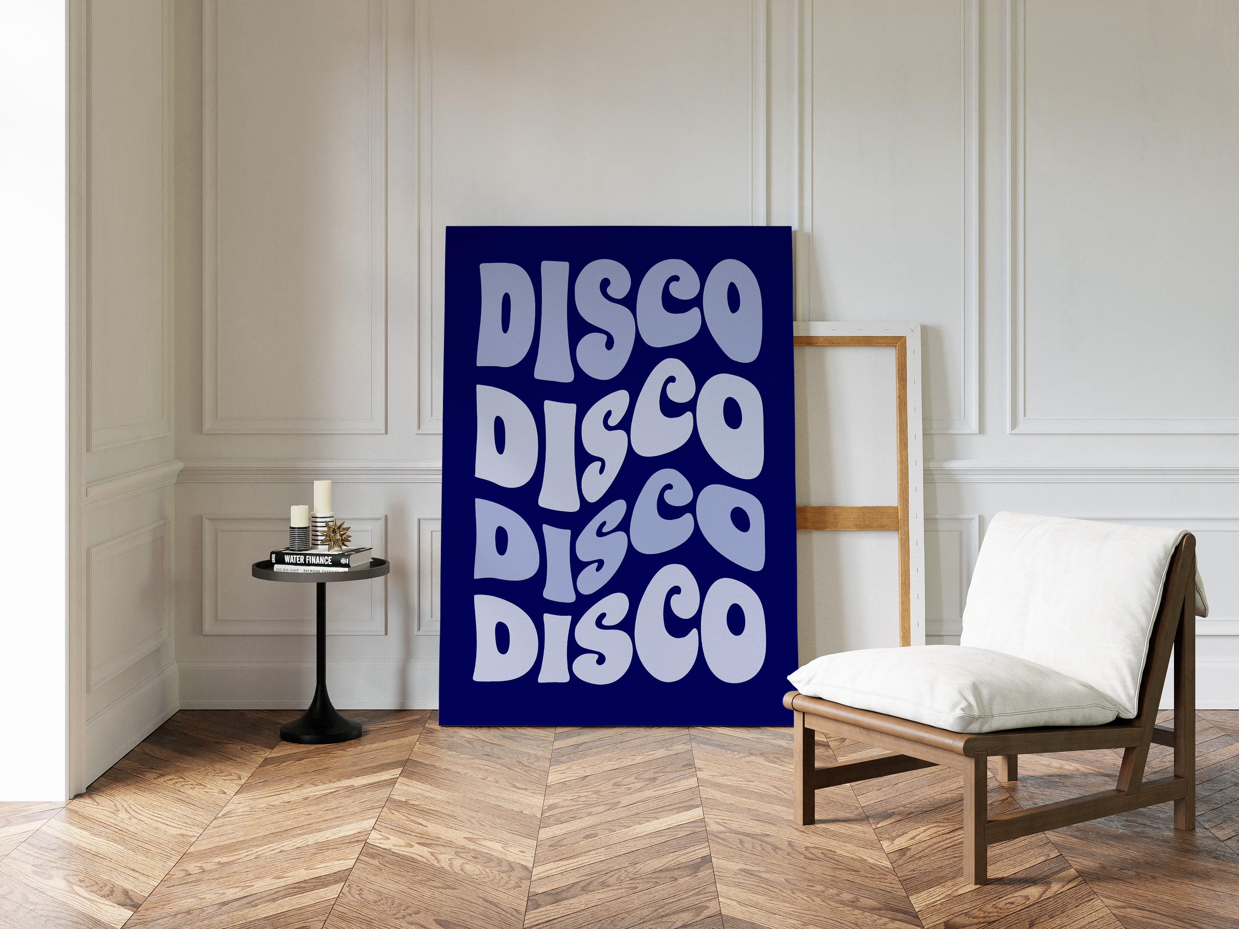 Midnight Grooves Dance Electric Blue