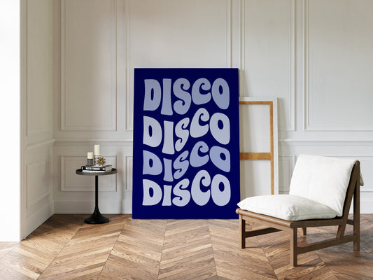 Midnight Grooves Dance Electric Blue