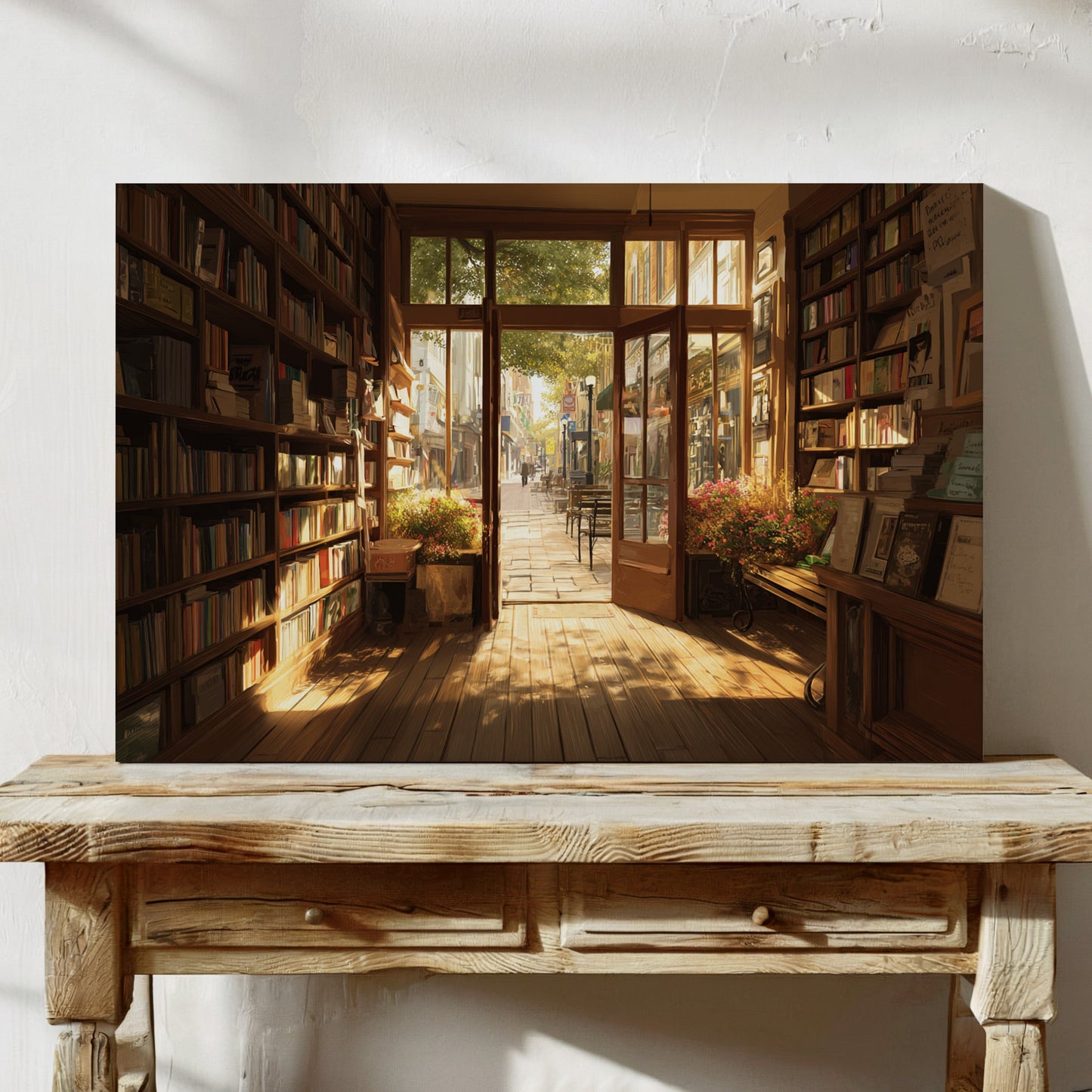 Bookshop Welcomes Morning Light Downtown