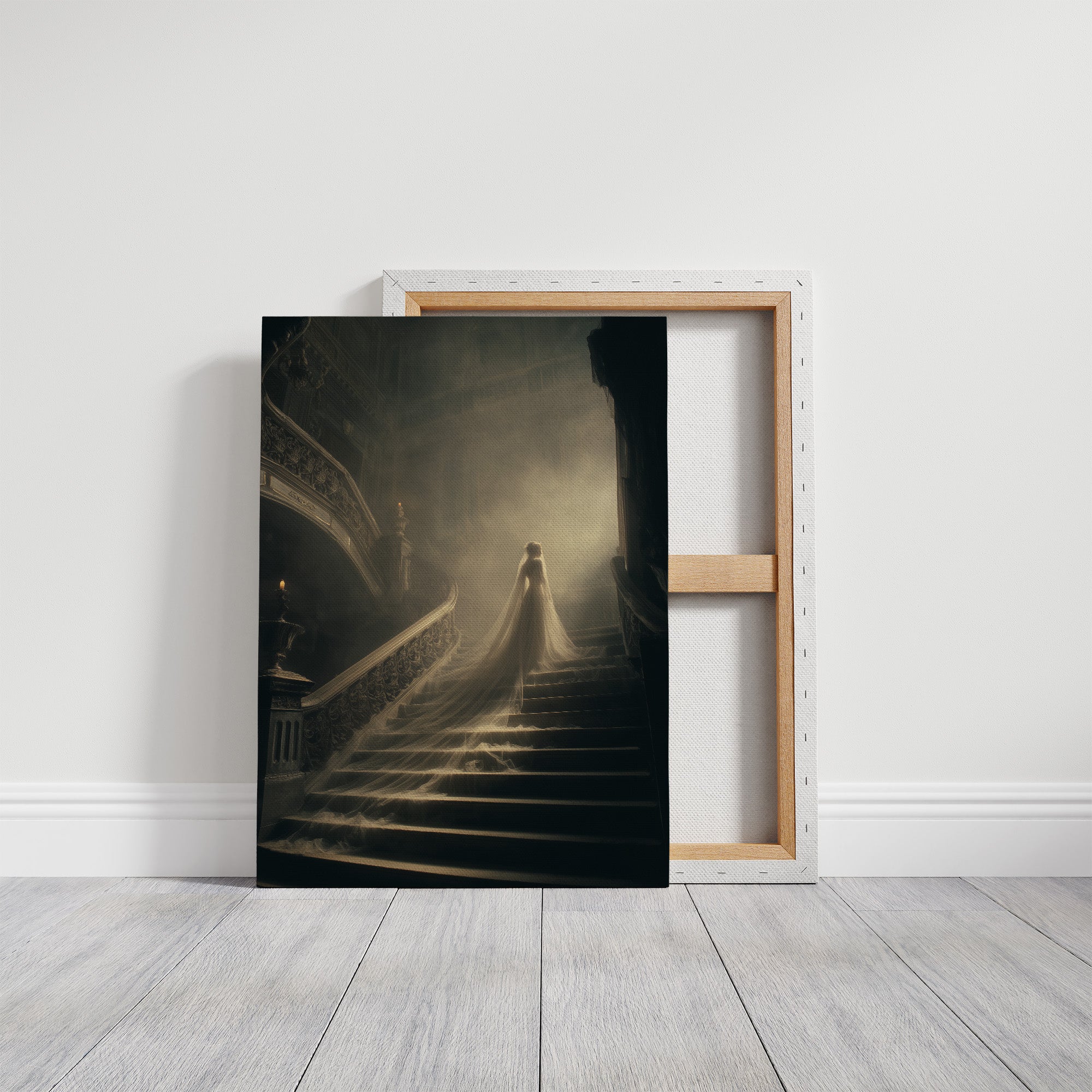 Ascending Into Golden Mist