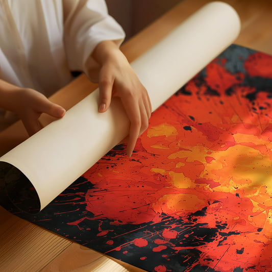 Combustion, Red and Gold