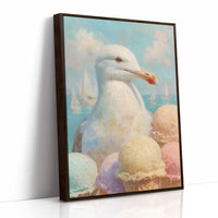 Coastal Gull Awaits Ocean Voyage