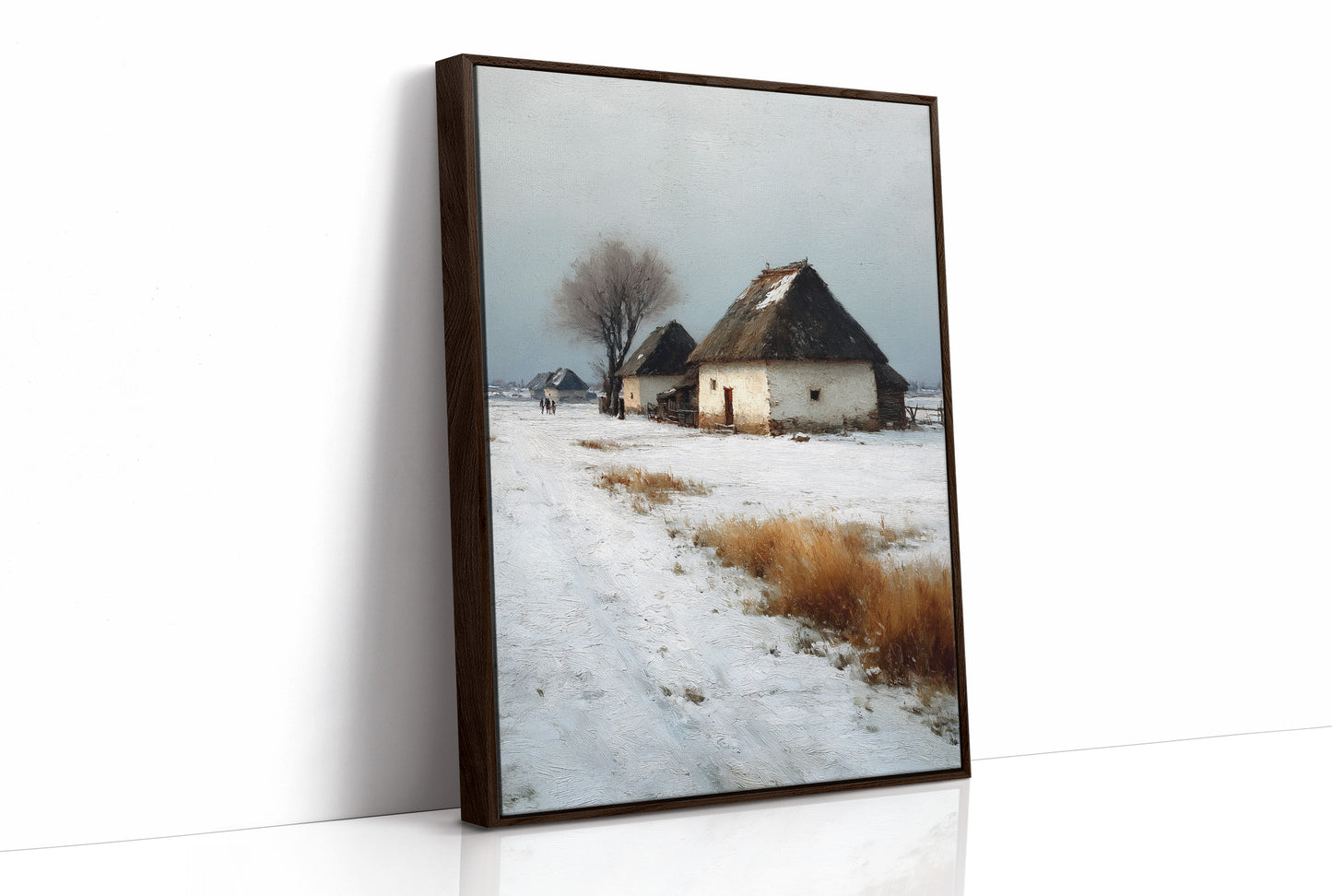 Thatched Roofs in Winter