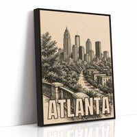 Atlanta, Tree-Lined Skyline