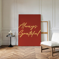 Autumn Letters Carry Simple Grace