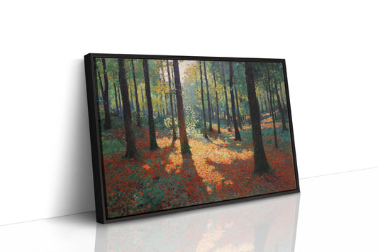 Autumn Light Dances Through Trees