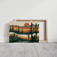 Striped Sunset Cactus Grove