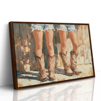 Summer Legs, Western Boots