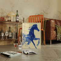 Indigo Stallion Rides The Wind