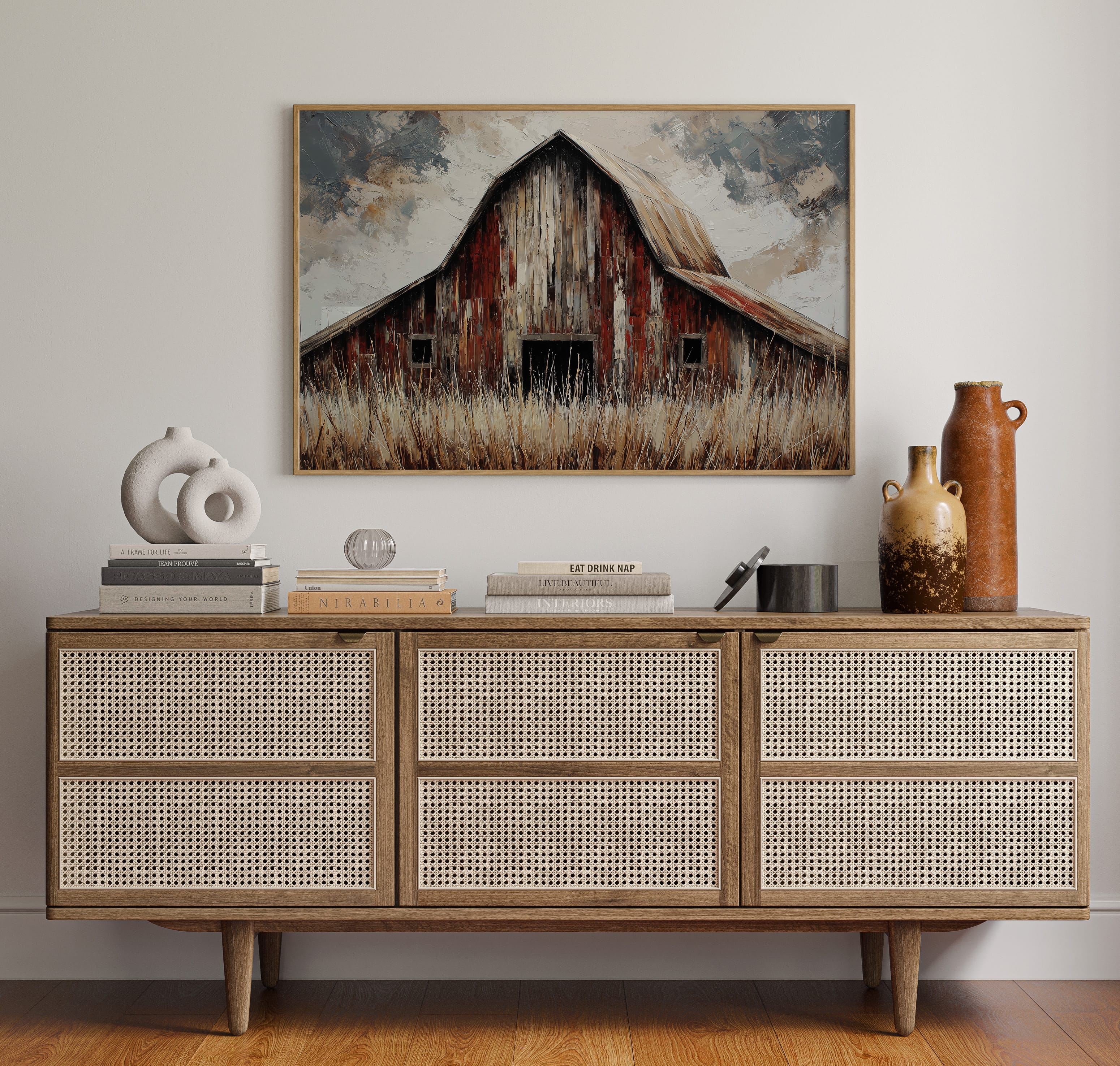 Prairie Storms Paint Weathered Wisdom