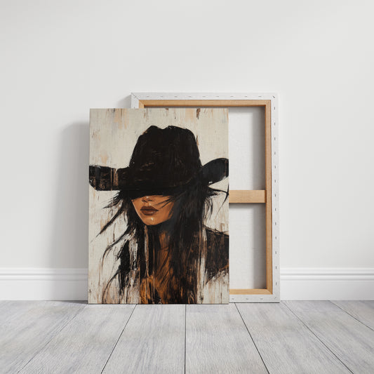 Outlaw Grace Western Cowgirl Portrait