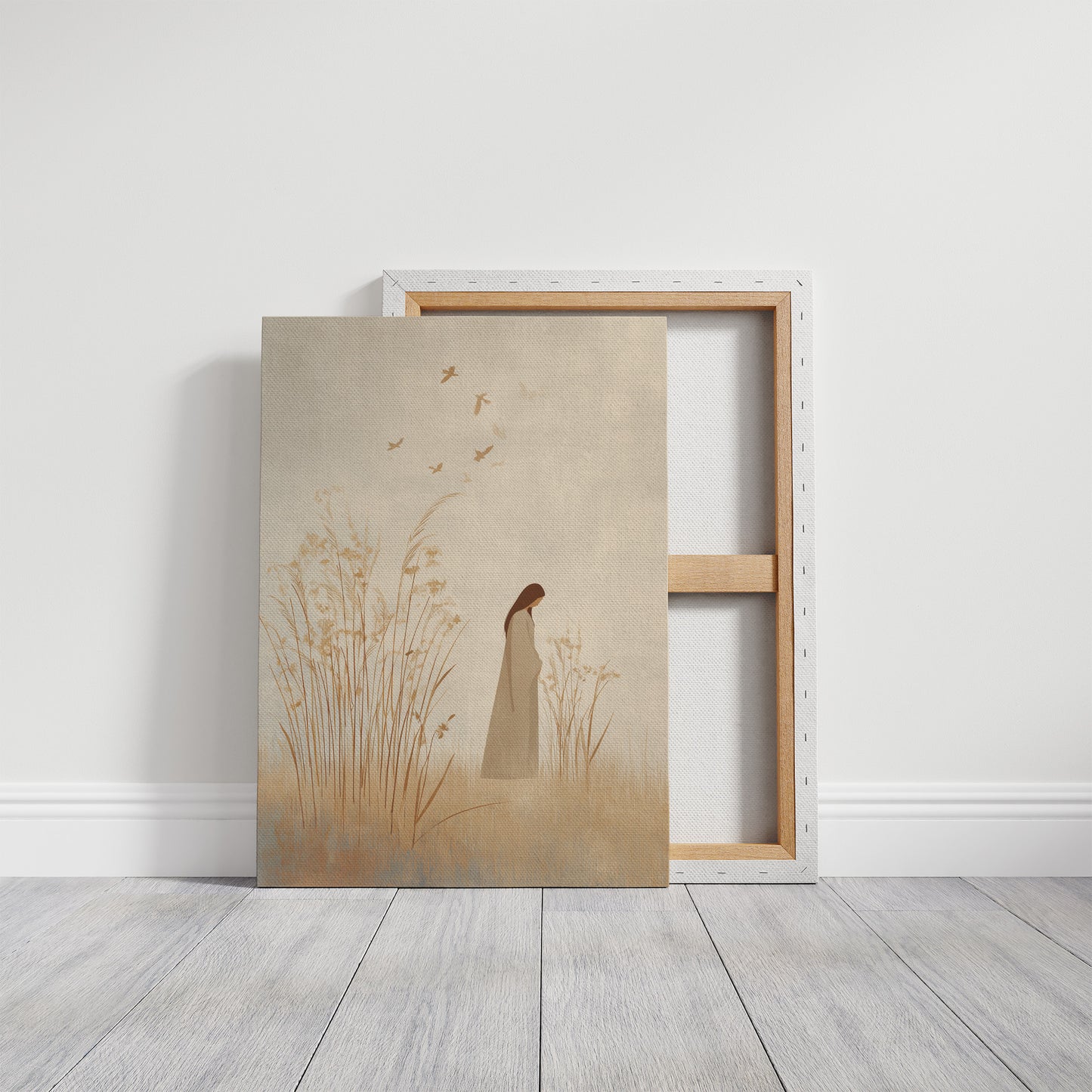 Solitude Whispers Among Reeds