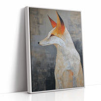 Urban Fox Finds Quiet Library Corner