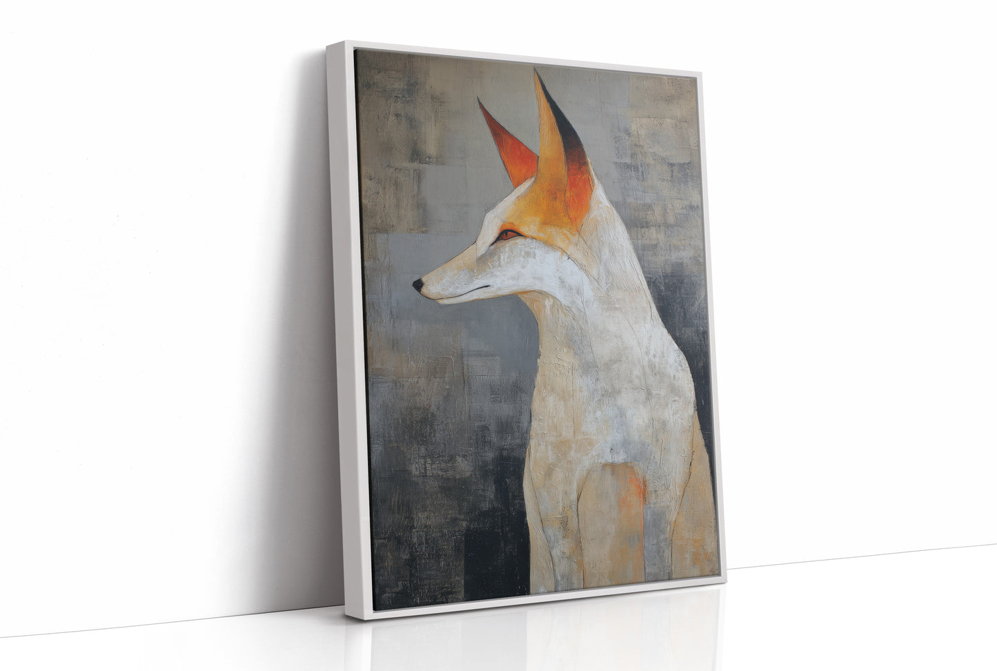 Urban Fox Finds Quiet Library Corner