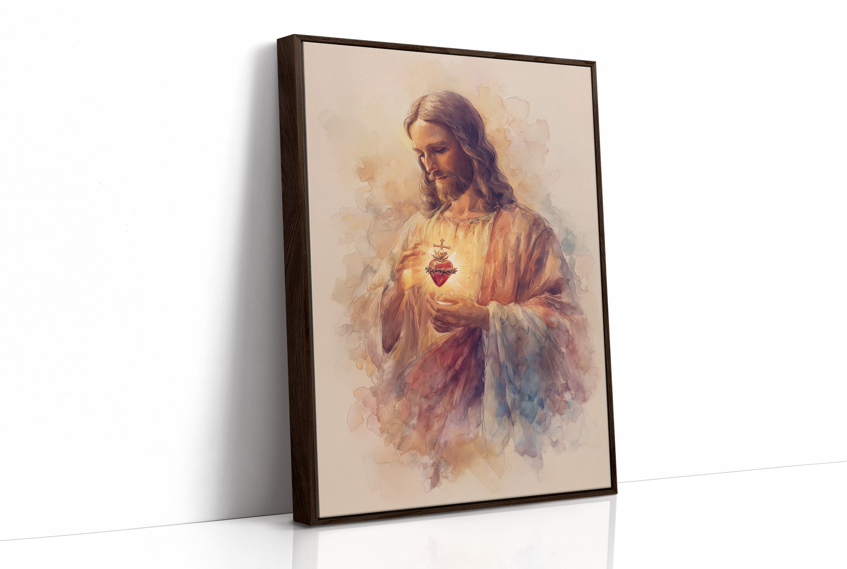 Sacred Heart In Gentle Light