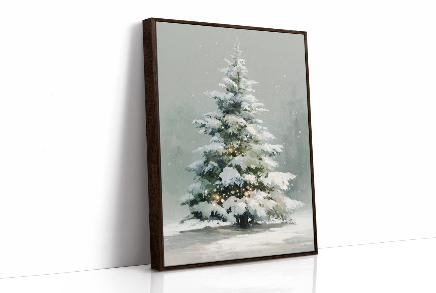 Snow-Draped and Glowing