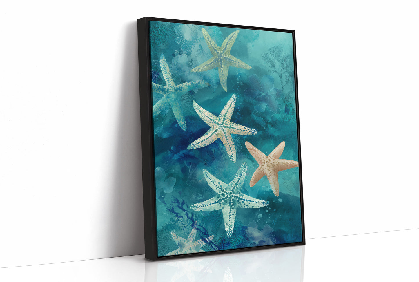 Celestial Navigators in Azure Depths