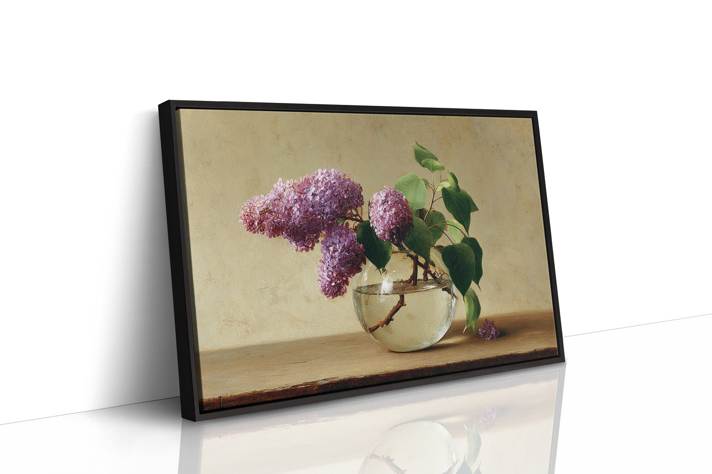 Lilacs Dance In Crystal Light
