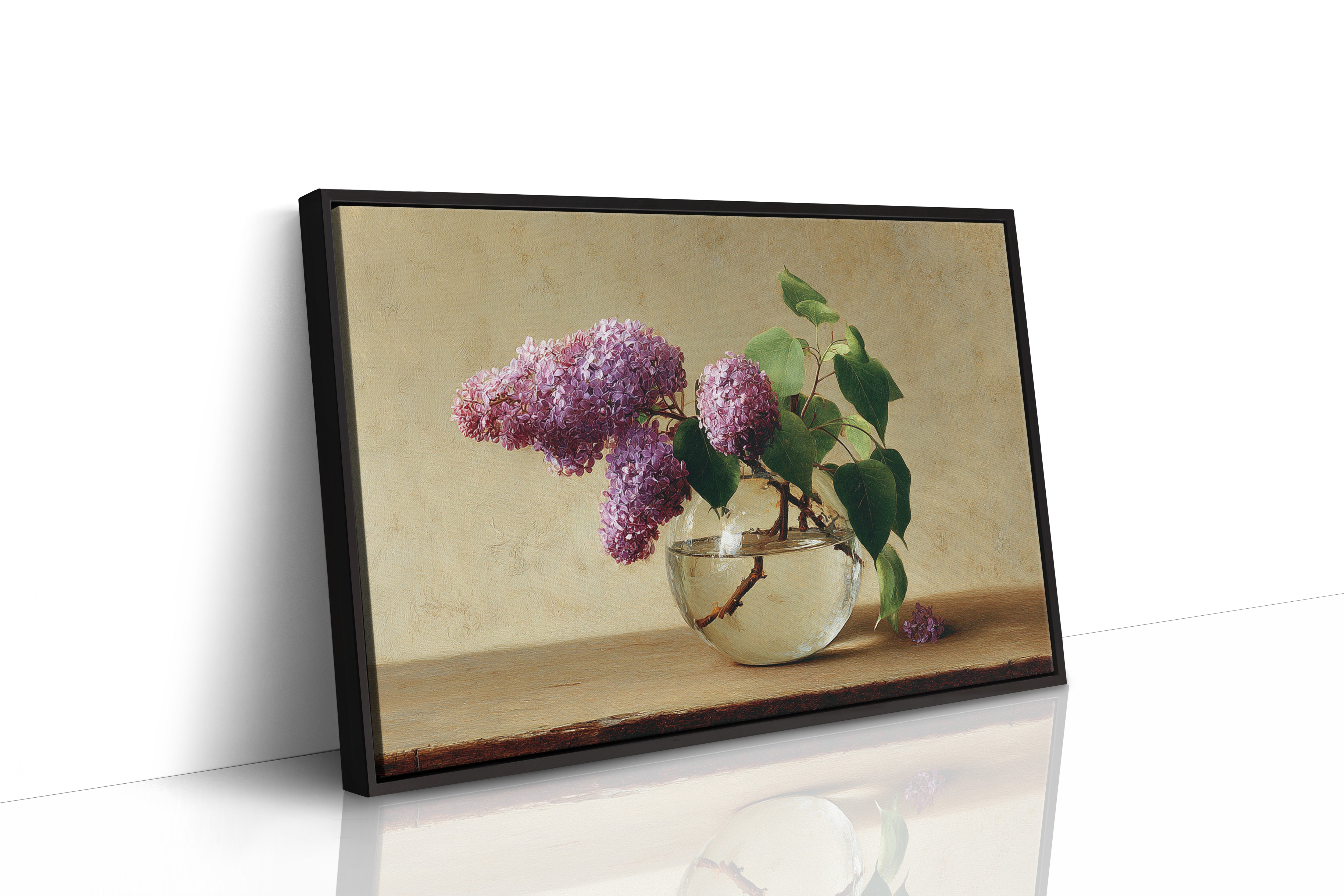 Lilacs Dance In Crystal Light